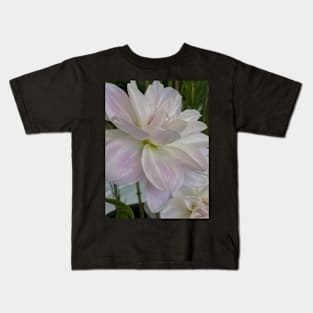 White Dahlia Kids T-Shirt